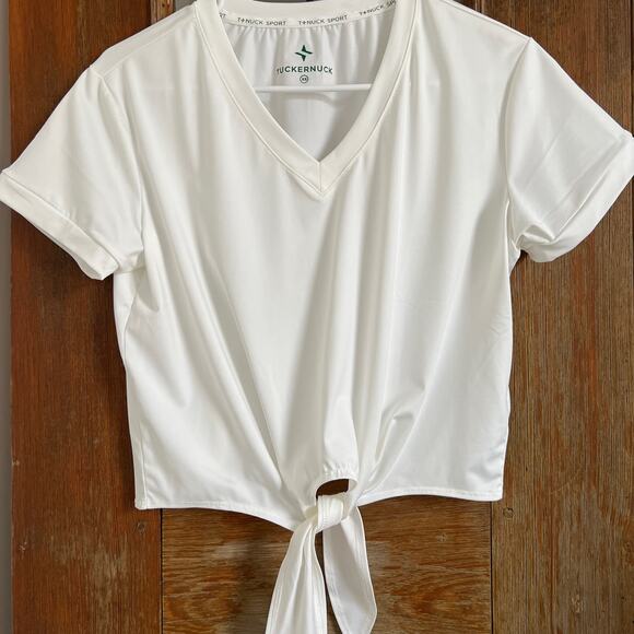 Tuckernuck TNUCK Sport White Knotty Performace Tee - Picture 1 of 9